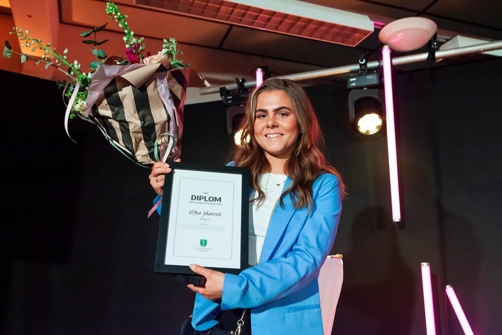 Vilma Johansson årets unga företagare 2022